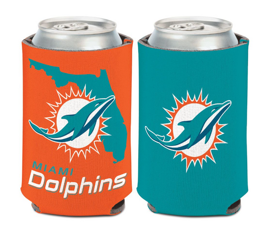 Miami Dolphins Team State Can Cooler