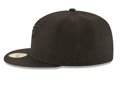 Philadelphia Eagles Black On Black 59Fifty Fitted Hat