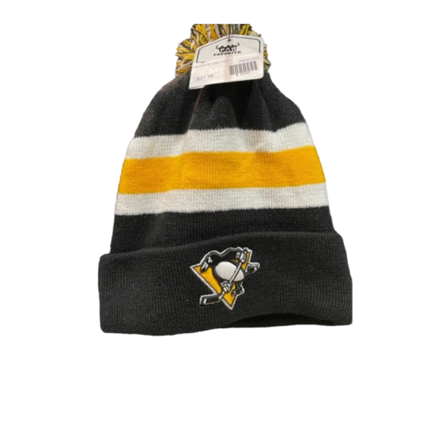 Pittsburgh Penguins Fan Favorite Stripe Knit Hat