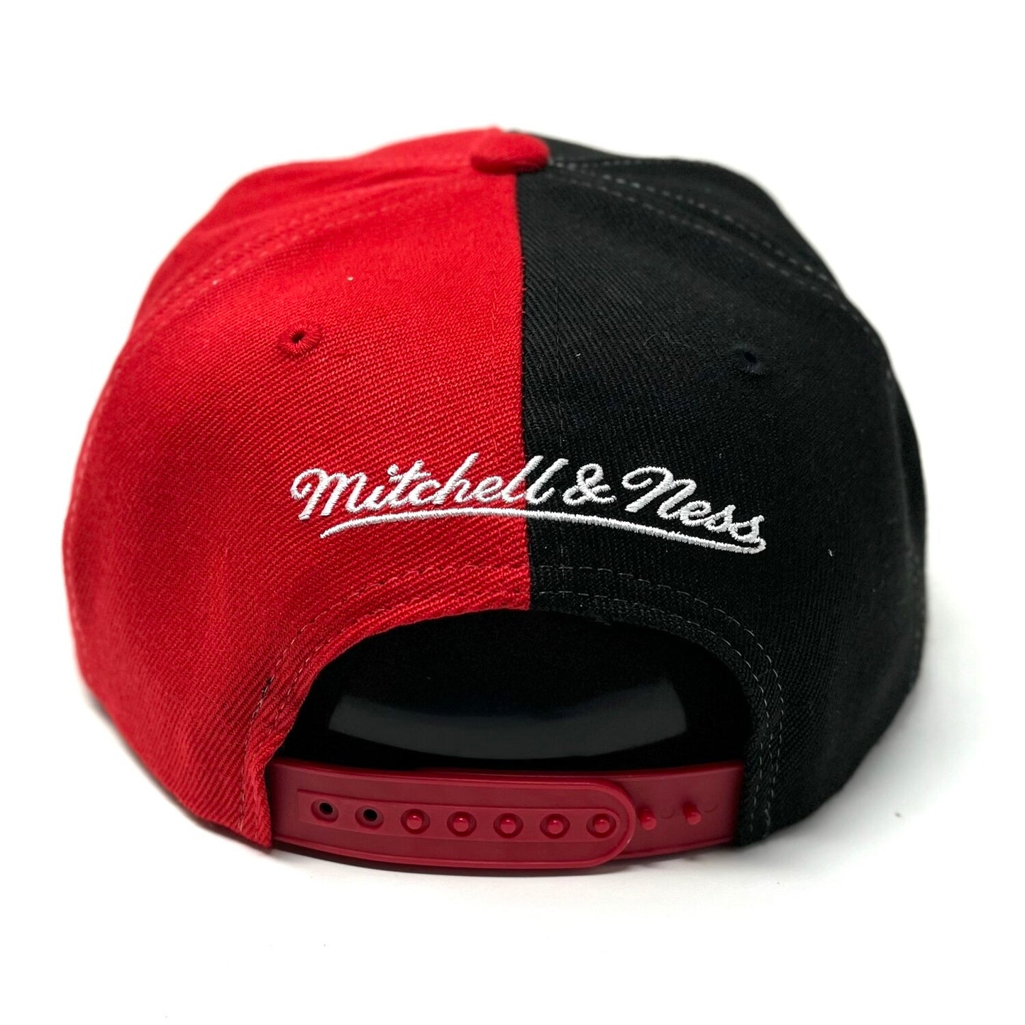 Atlanta Hawks Mitchell & Ness Retroline Snapback Hat - Red