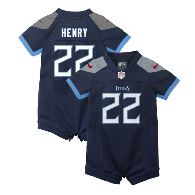 Tennessee Titans Nike #11 Derrick Henry Infant Jersey Romper