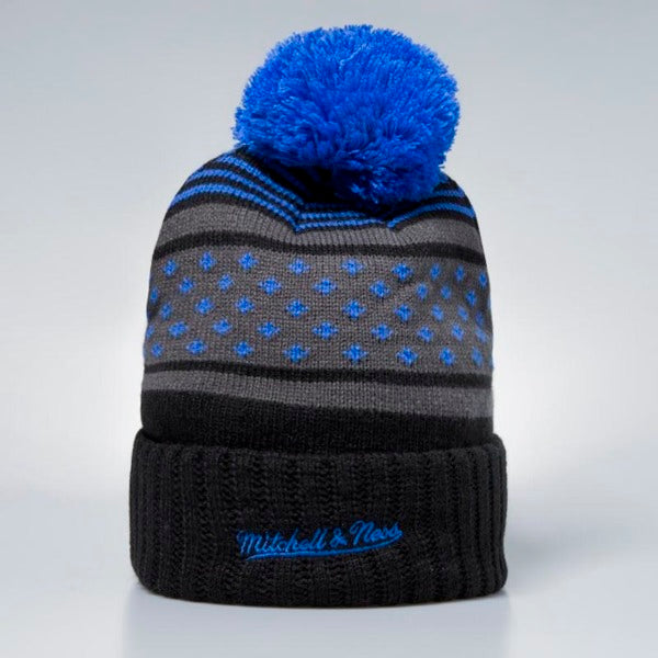 New York Knicks Mitchell & Nes Highland 2.0 Pom Knit Hat