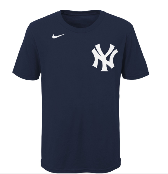 New York Yankees Nike Youth Aaron Judge #99 Navy T-Shirt