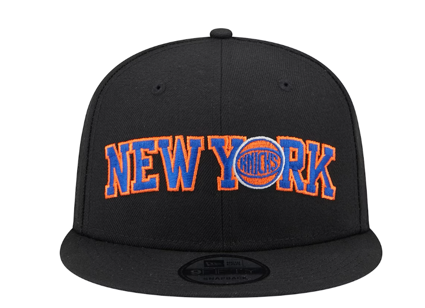 New York Knicks New Era Logo Blend 9Fifty Hat