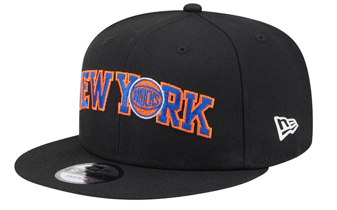 New York Knicks New Era Logo Blend 9Fifty Hat