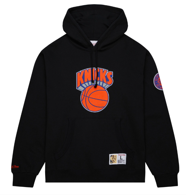 New York Knicks Mitchell & Ness Game Time Vintage Hoodie