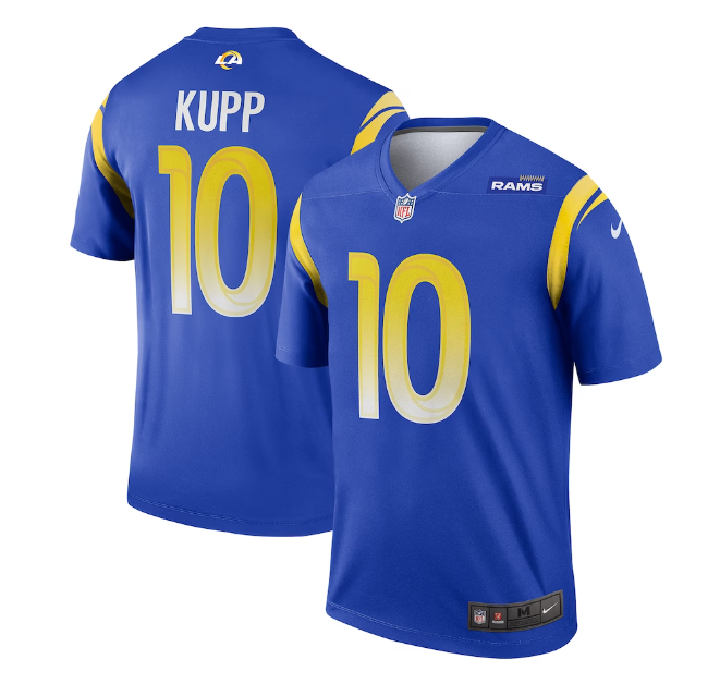 Los Angeles Rams Nike Cooper Kupp #10 Youth HomeJersey = Blue