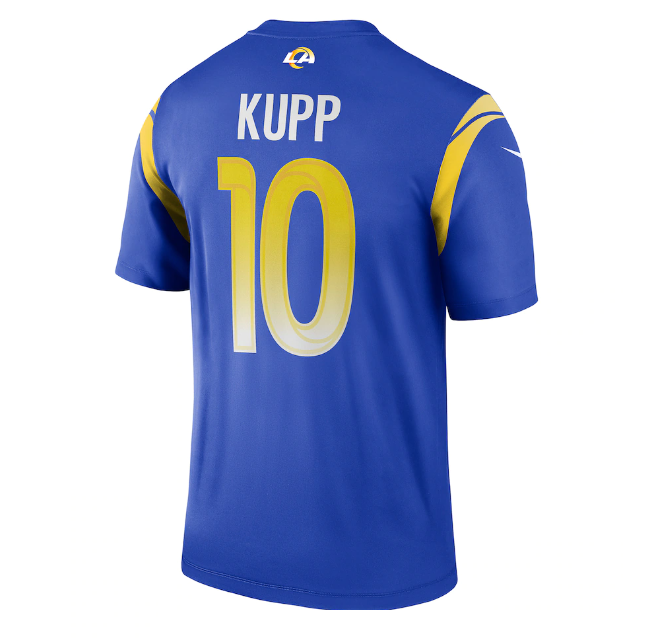 Los Angeles Rams Nike Cooper Kupp #10 Youth HomeJersey = Blue