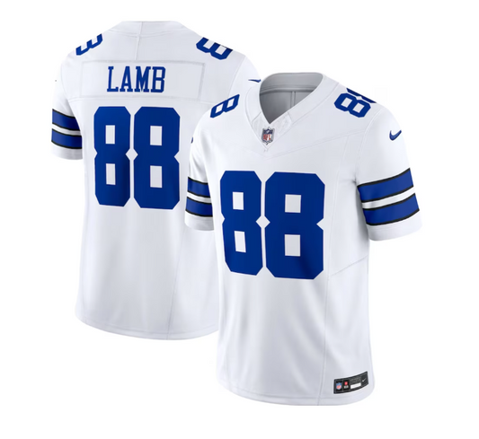 Dallas Cowboys #88 CeeDee Lamb Nike Vapor F.U.S.E. Limited Jersey- White