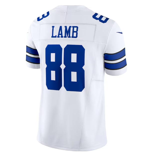 Dallas Cowboys #88 CeeDee Lamb Nike Vapor F.U.S.E. Limited Jersey - White