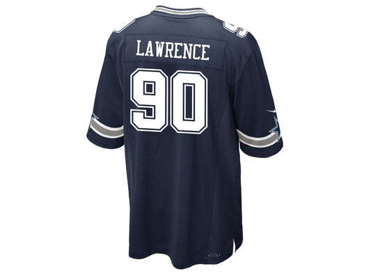 Dallas Cowboys #90 DeMarcus Lawrence Nike Mens Game Jersey - Navy