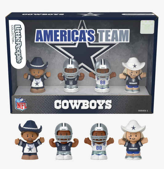 Dallas Cowboys NFL Fisher Price Little People Collector Set Series 1