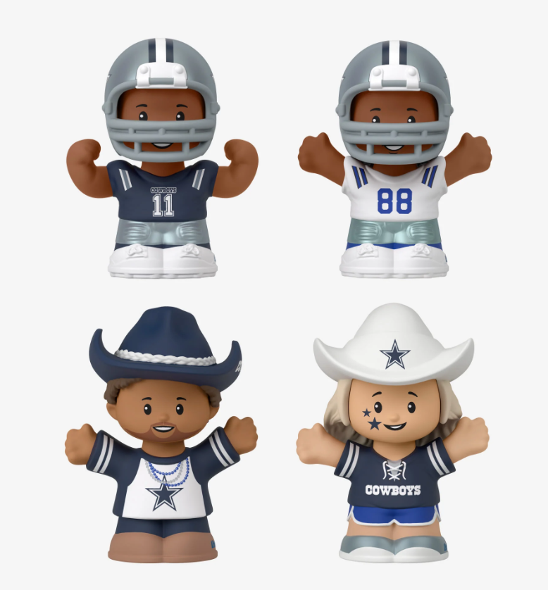 Dallas Cowboys NFL Fisher Price Little People Collector Set Series 1