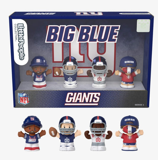 New York Giants NFL Fisher Price Little People Collector Series 1