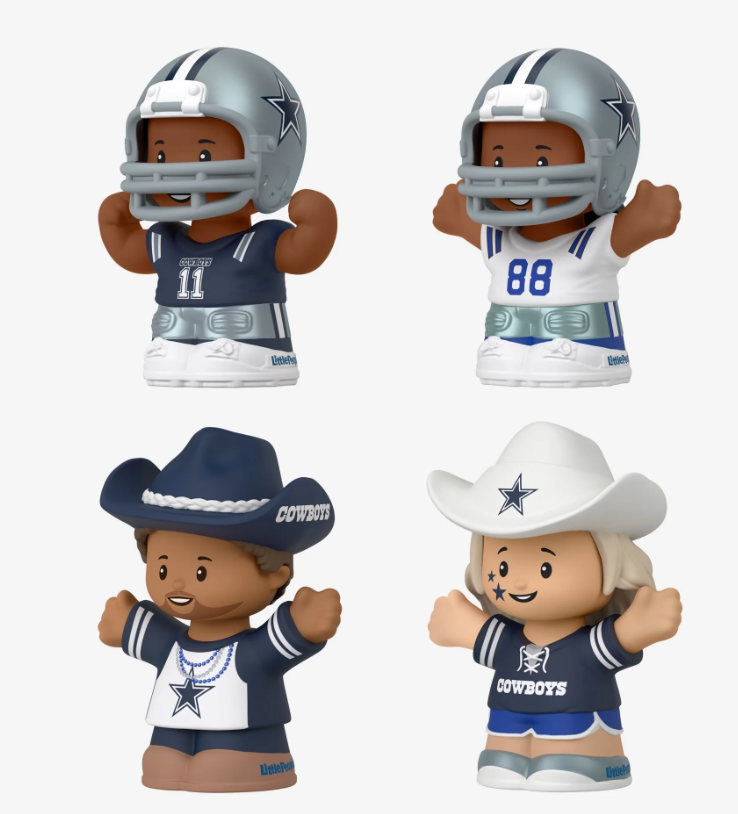 Dallas Cowboys NFL Fisher Price Little People Collector Set Series 1