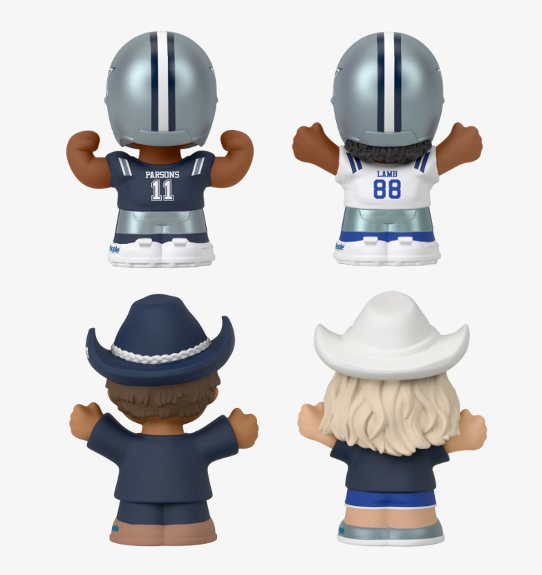 Dallas Cowboys NFL Fisher Price Little People Collector Set Series 1