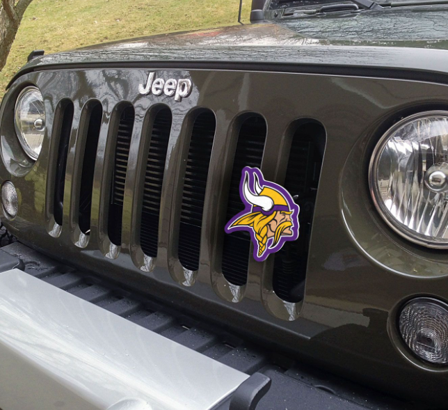 Baltimore Ravens Wincraft Logo On the GoGo Car Grill Accessorie