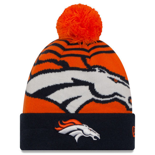 Denver Broncos New Era Logo Whiz Knit Hat