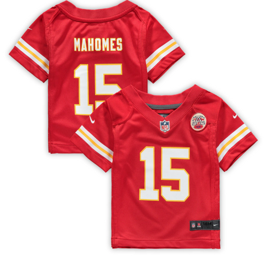 Kansas City Chiefs Nike #15 Patrick Mahomes Infant Red Game Jersey