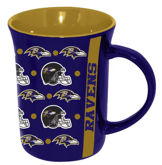 Baltimore Ravens The Memory Company  15-fl oz Ceramic Team Color Mug