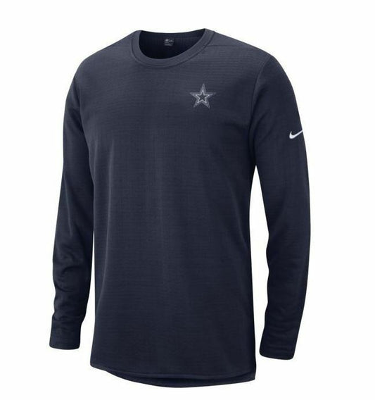 Dallas Cowboys Nike Team Modern Crew Neck Sweat Shirt - Navy