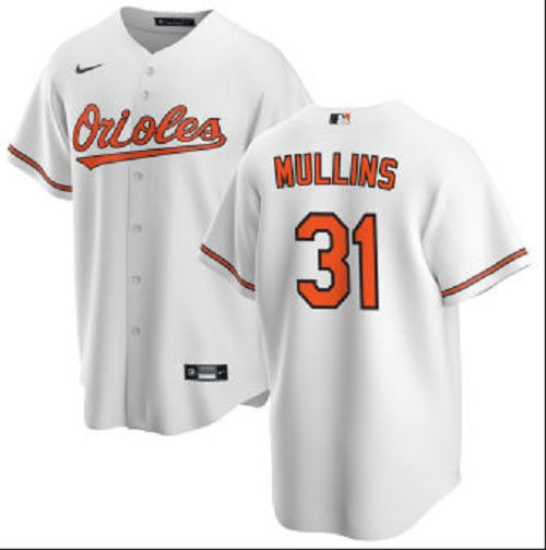 Baltimore Orioles Nike Youth Cedric Mullins #31 Home White Jersey