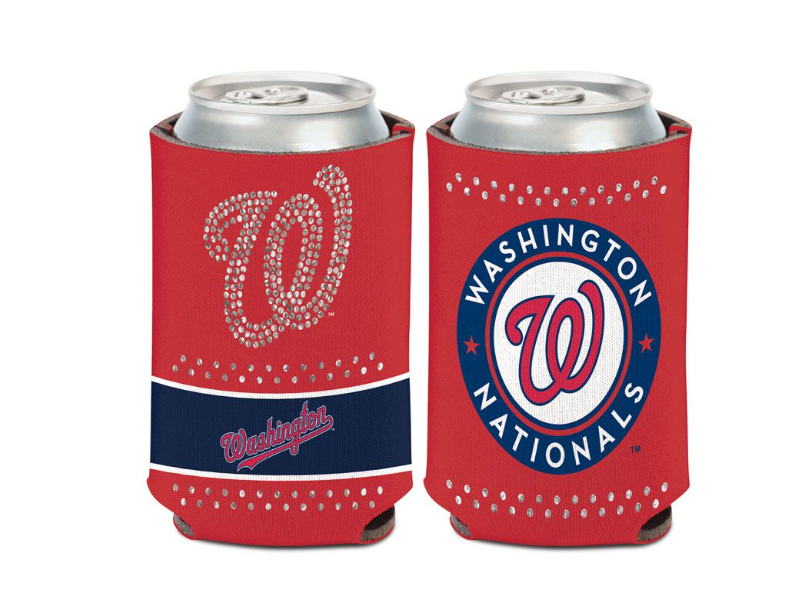 Washington Nationals Bling Can Cooler