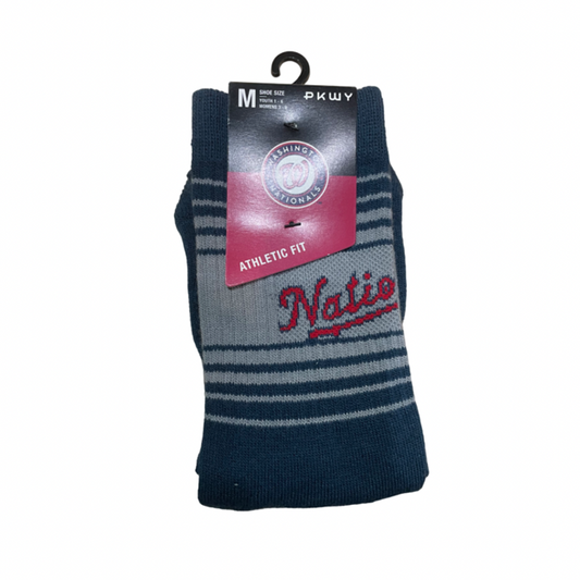 Washington Nationals PKWY Women's Horizon Crew Socks