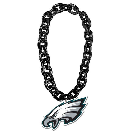 Philadelphia Eagles Aminco Foam Fan Chain - Black