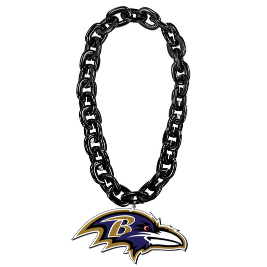 Baltimore Ravens Aminco Foam Fan Chain- Black
