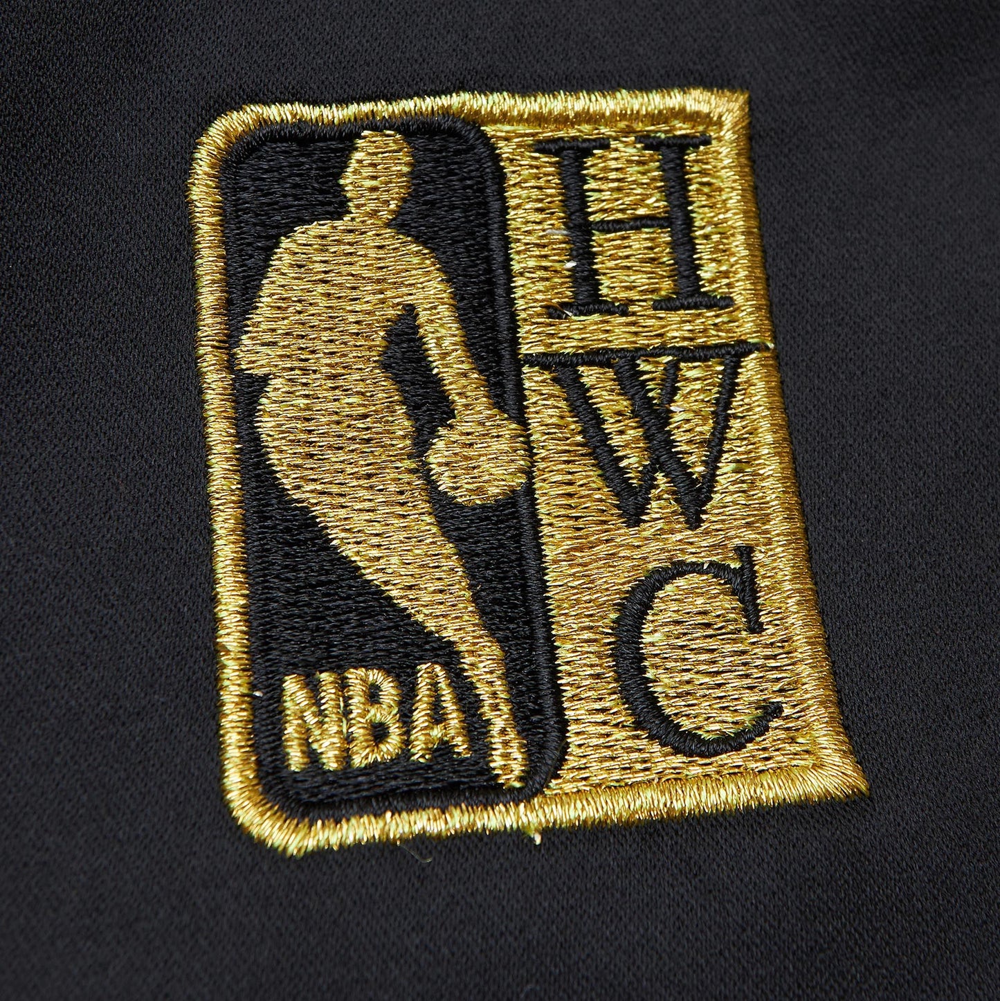 Chicago Bulls Mitchell & Ness MVP Hardwood Classic Black/Gold Satin Jacket