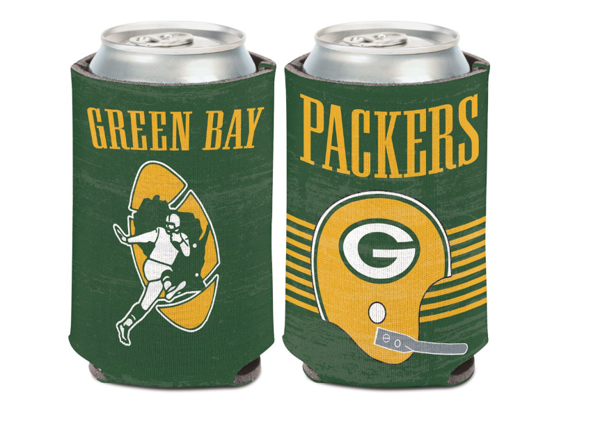 Green Bay Packers Retro Can Coolers