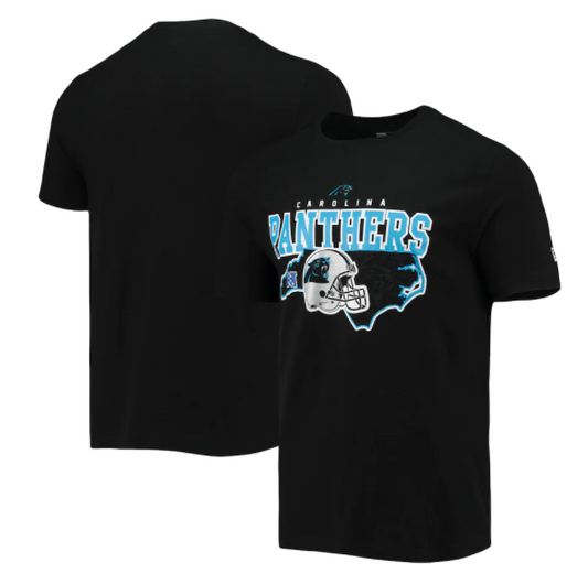 Carolina Panthers New Era State Pride T-Shirt - Black