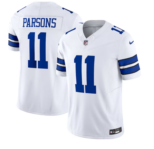 Dallas Cowboys #11 Micha Parsons Nike Vapor F.U.S.E. Limited Jersey- White