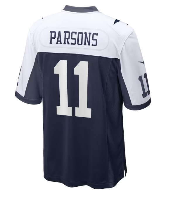 Dallas Cowboys #11 Micah Parsons Nike Game Day Men's Jersey - Throwback