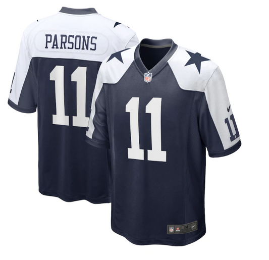 Dallas Cowboys #11 Micah Parsons Nike Game Day Men's Jersey - Throwback