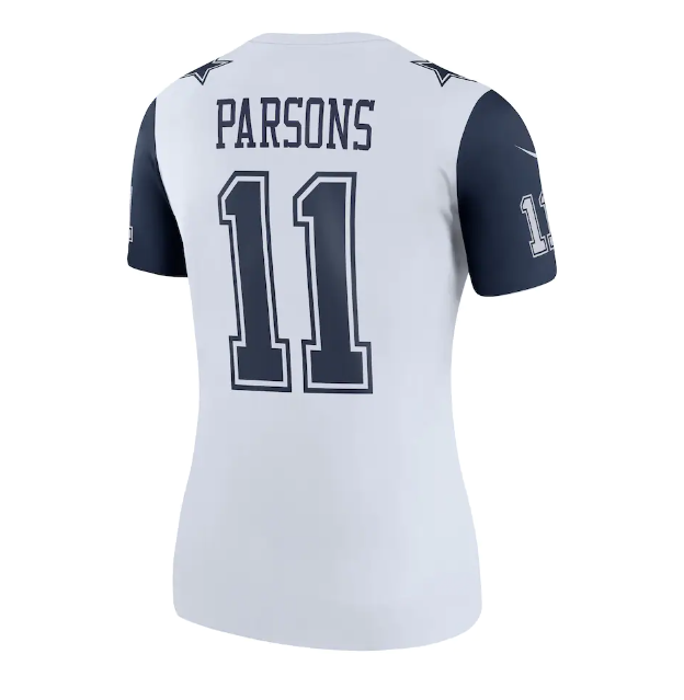 Dallas Cowboys Nike Women's #11 Micah Parsons Legend White Jersey