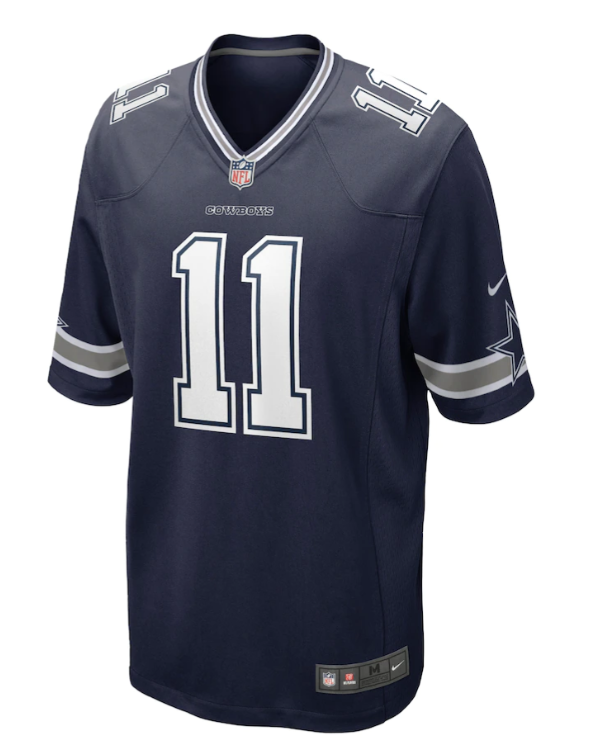 Dallas Cowboys Nike #11 Micha Parsons Youth Game Jersey- Blue