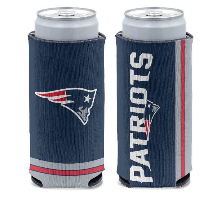 New England Patriots Slim Can Cooler
