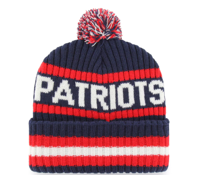 New England Patriots '47 Brand Team Bering Knit Hat
