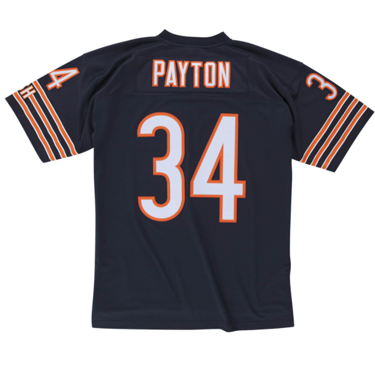 Chicago Bears Mitchell & Ness #34 Walter Payton 1985 Legacy Mens Jersey - Blue