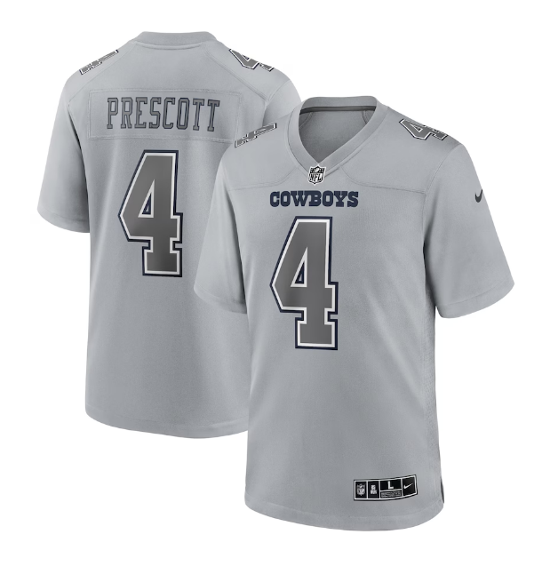 Dallas Cowboys #4 Dak Prescott Nike Atmosphere Men's Jersey