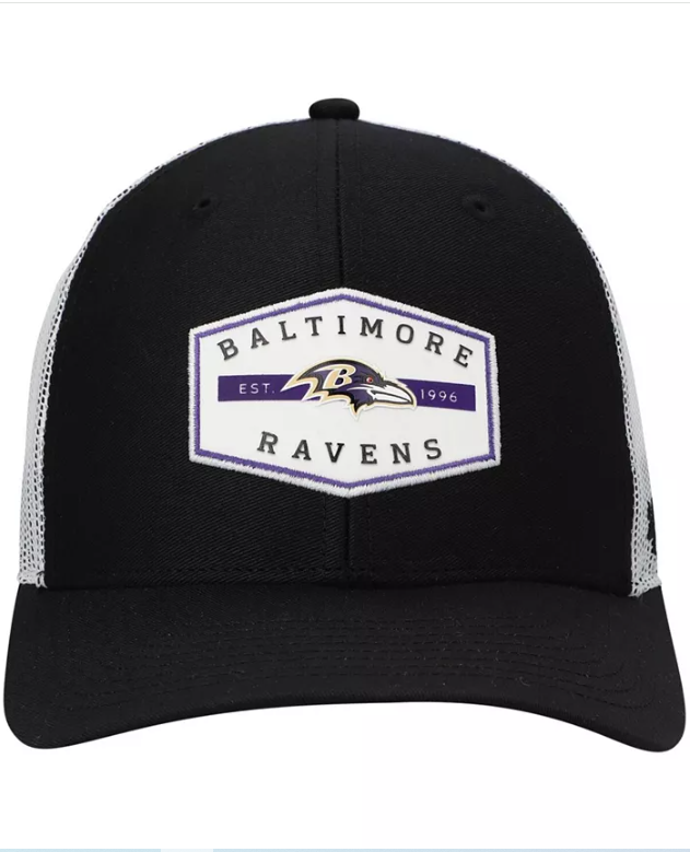 Baltimore Ravens '47 Brand Team Convoy Trucker Mesh Snapback Hat