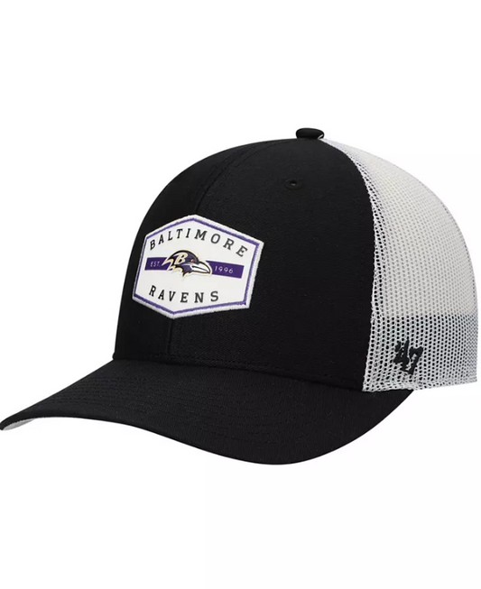 Baltimore Ravens '47 Brand Team Convoy Trucker Mesh Snapback Hat