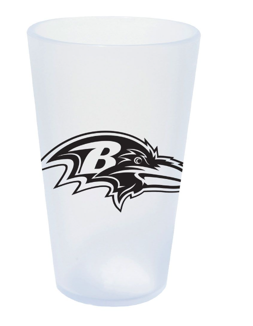 Baltimore Ravens Wincraft Ice 16 oz Silicone Pint Glass