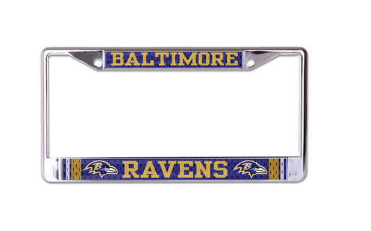 Baltimore Ravens Wincraft Jersey Stripe License Plate Frame