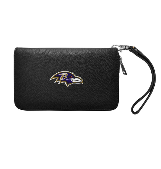 Baltimore Ravens Little Earth Zip Organizer Wallet Pebble