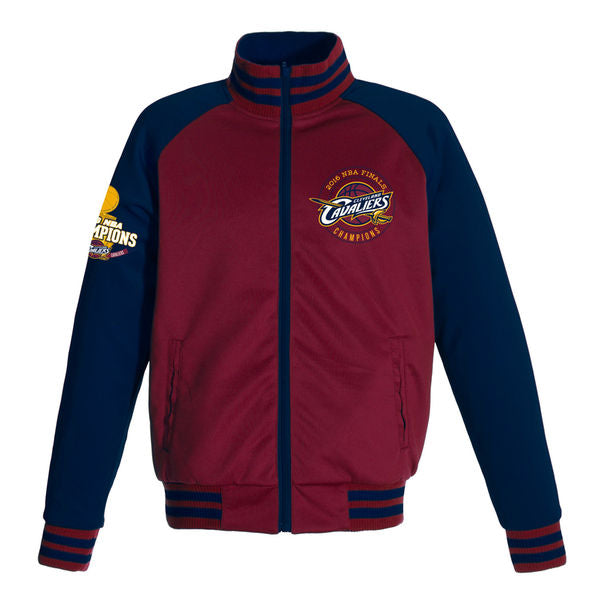 Cleveland Cavaliers 2016 NBA Champs Reversible Trac Mens Jacket - Burgundy