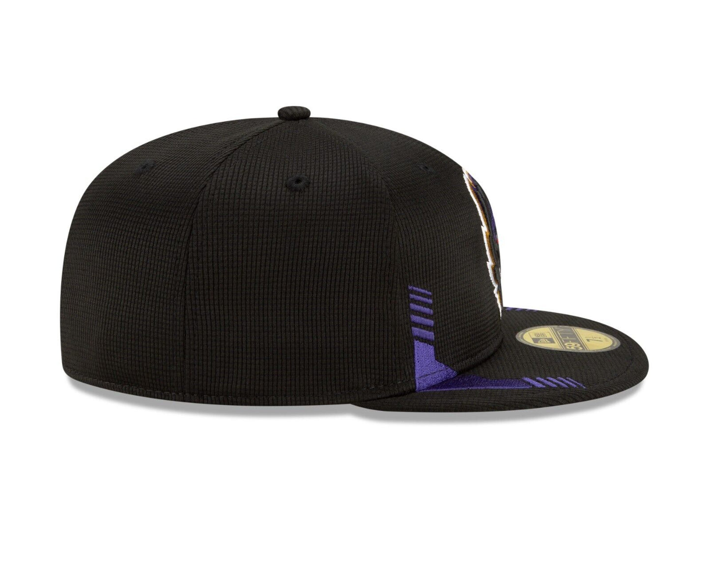 Baltimore Ravens New Era NFL Sideline Home Official 59FIFTY Fitted Hat - Black