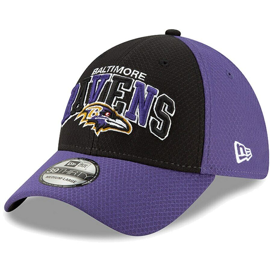 Baltimore Ravens New Era NFL Sideline Home 39THIRTY 1990s Flex Hat